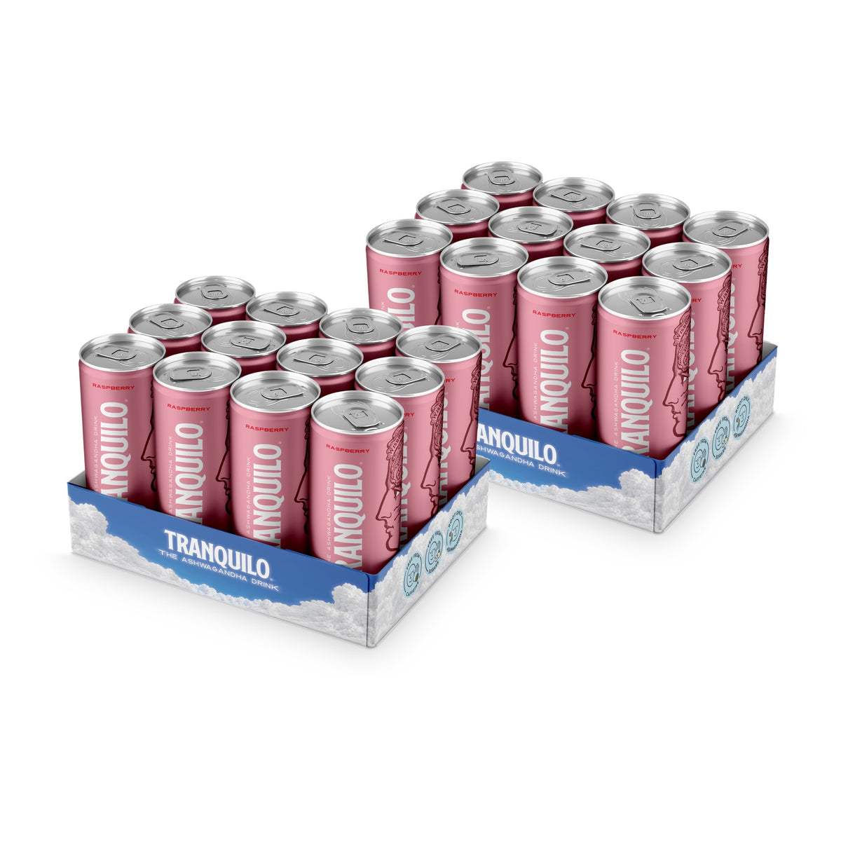 Tranquilo 2 x 12-pack raspberry