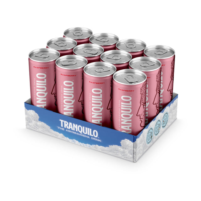 Tranquilo Raspberry 12-pack, framsida