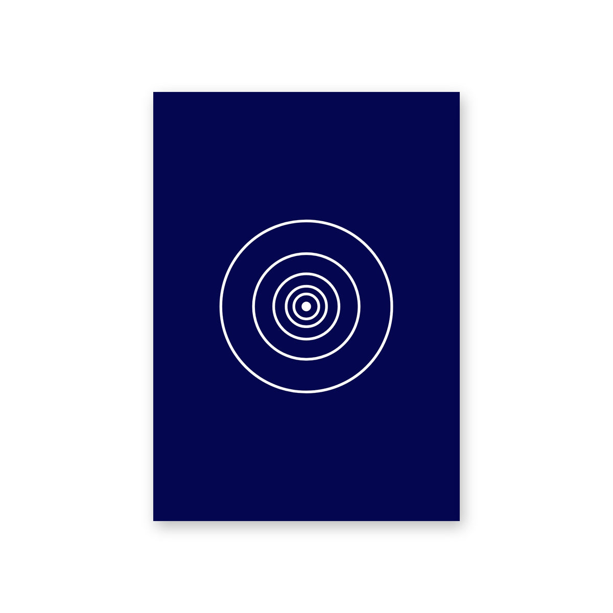 Poster Breath, navy