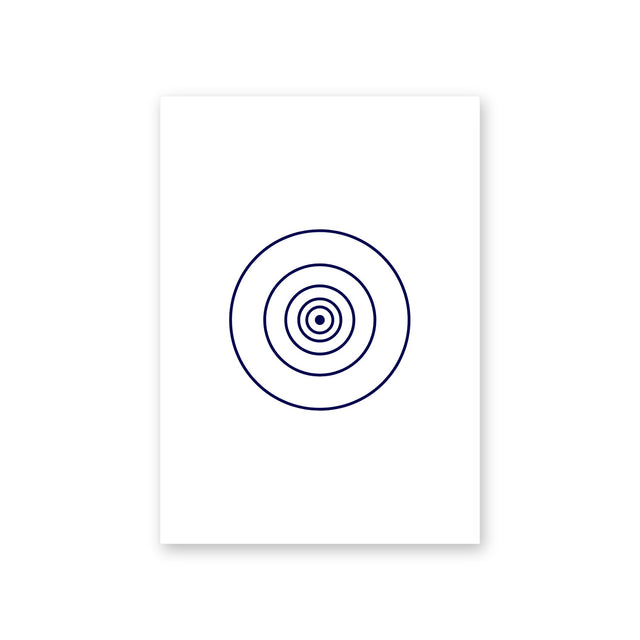Poster Breath, white