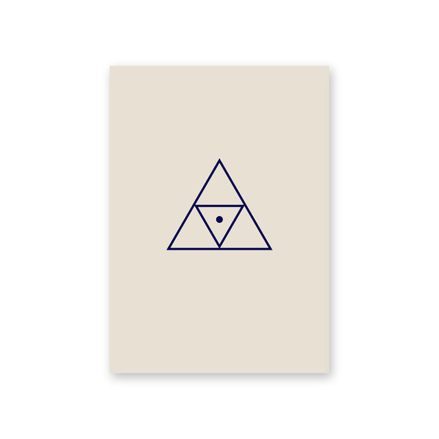 Poster Triad, sand