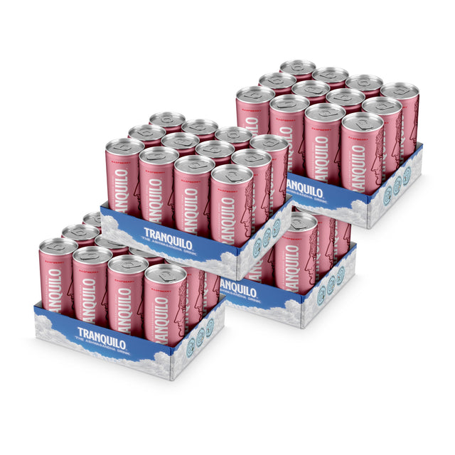 Tranquilo 4 x 12-pack raspberry